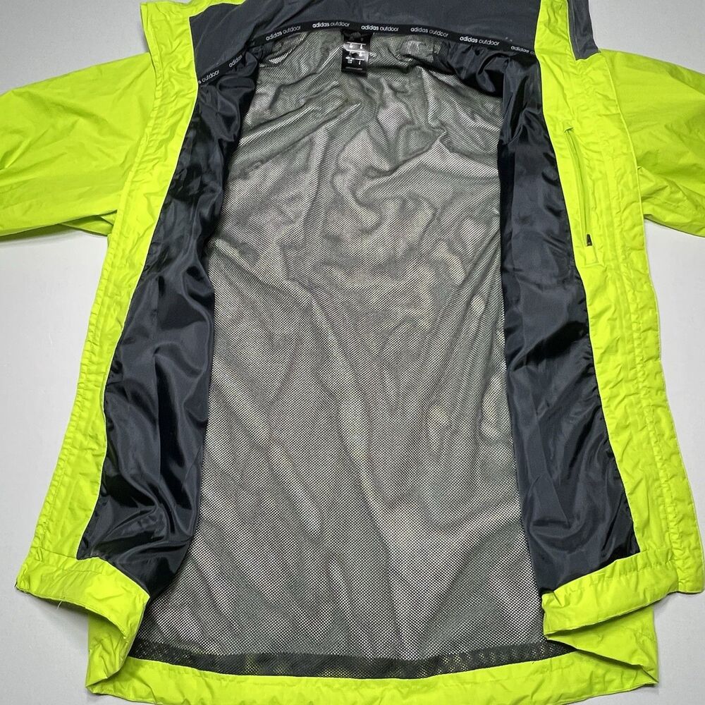 Womens  Jacket Size Medium ADIDAS Climaproof Wandertag Lined Hooded Rain Coat - Picture 3 of 10